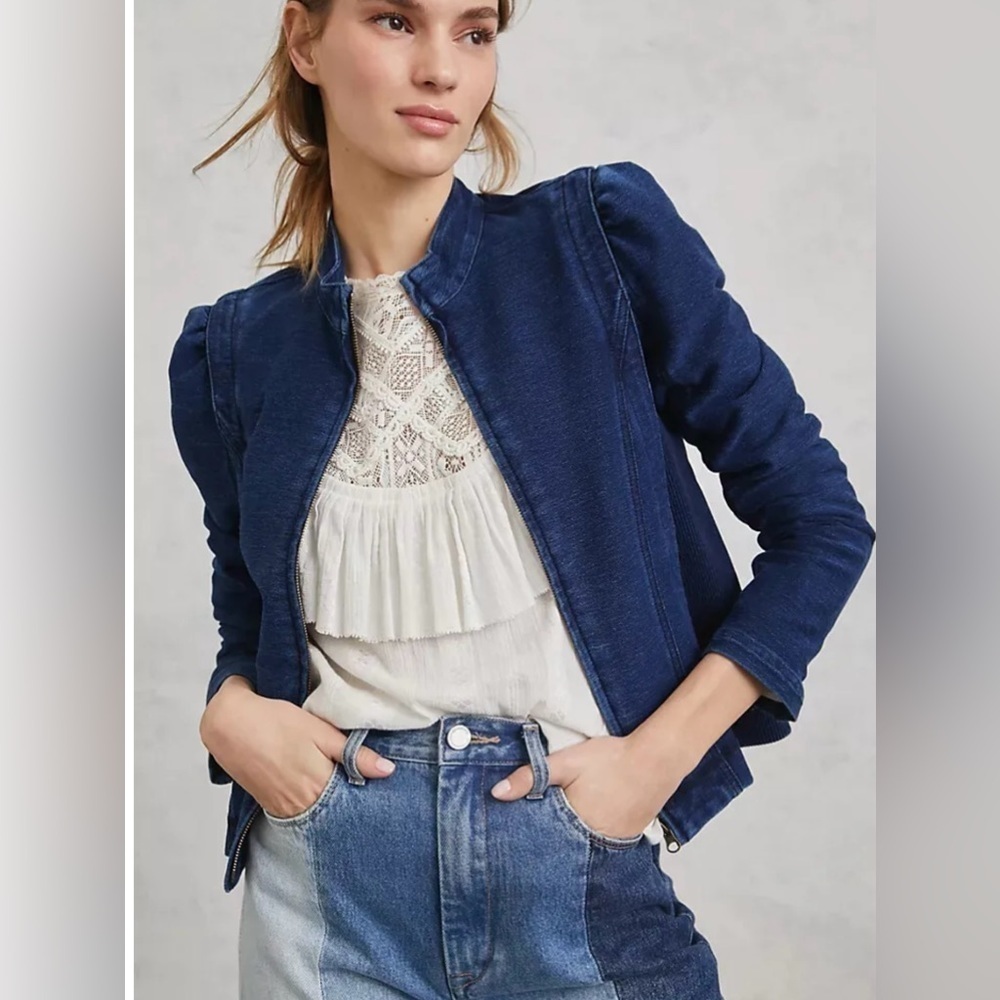 Anthropologie Pilcro Anita Cropped Jacket